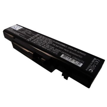 Lenovo IdeaPad Y470 akku 4400mAh / 48.84Wh mAh - Musta