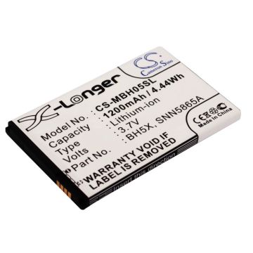 Cameron Sino tarvikeakku Motorola Droid X akku 1200 mAh