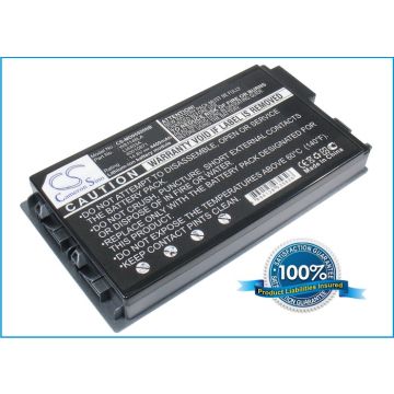 Medion MD95500, MD95292, RAM2010, RIM2000, MD95211, MD95292, ARIMA A0730, W812-UI akku 4400 mAh - Musta