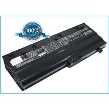 Medion MD96350 akku 6600 mAh - Musta