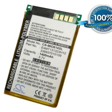 Mio H610 akku 1400 mAh