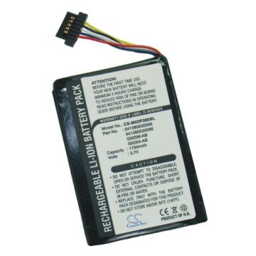 Navman Pin, Praktiker LooxMedia 6500 tehoakku 1700 mAh