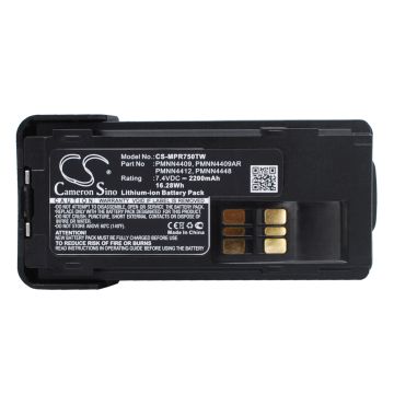 Motorola DP2600E, DP4000, DP4400 akku 2200mAh / 16.28Wh