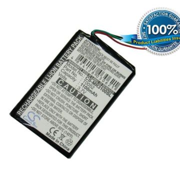 Magellan Maestro 3000, Maestro 3100, Maestro 3140, Maestro 3200 akku 1100 mAh