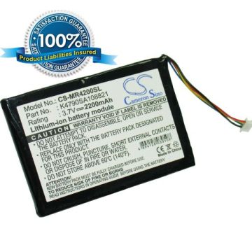 Magellan Maestro 4200, Maestro 4210, Maestro 4220, Maestro 4250 akku 2200 mAh