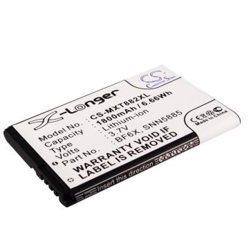 Cameron Sino tarvikeakku Motorola XT882 akku 1800 mAh