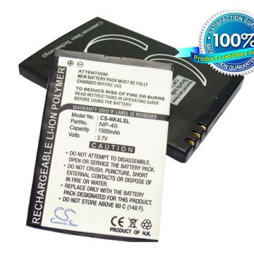 Nokia BP-4L yhteensopiva akku 1500 mAh