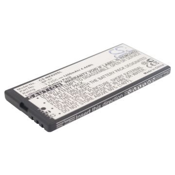 Nokia BP-5T yhteensopiva akku 1200 mAh