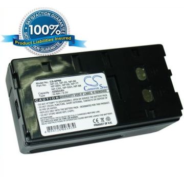 Sony NP-33, NP-55, NP-66, NP-66H, NP-68, NP-77, NP-98 yhteensopiva akku 4200 mAh