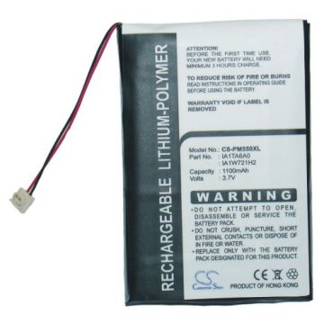 Palm M550, TUNGSTEN T1, TUNGSTEN T2, TUNGSTEN T3, Zire 31, Zire 71, Zire 72, Zire 72s akku 1100 mAh