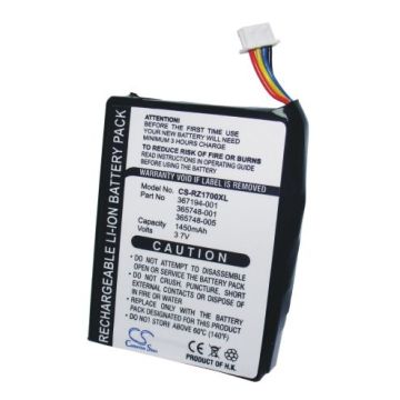 iPAQ RZ1700, iPAQ RZ1710, iPAQ RZ1715, iPAQ RZ1717 tehoakku 1450 mAh