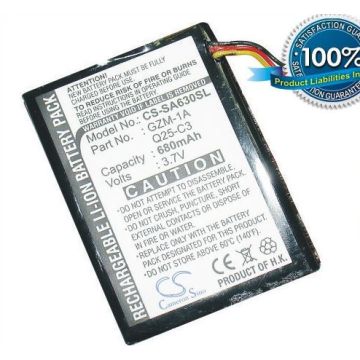 Philips GoGear HDD6330 30GB akku 680 mAh