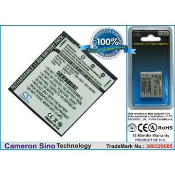 Samsung SLB-0837, SB-L0837 akku - 820 mAh