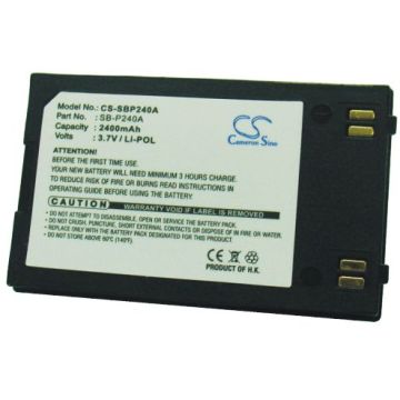 Samsung SB-P240A, SB-P240ABK, SB-P240ABC yhteensopiva akku 2400 mAh
