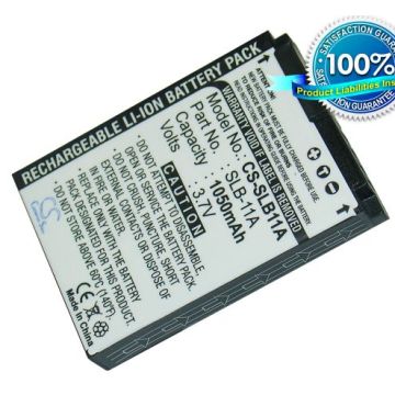 Samsung SLB-11A yhteensopiva akku 1050 mAh