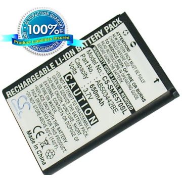 Samsung SGH-E570, SGH-E578, SGH-J700, SGH-J708 musta akku 650 mAh
