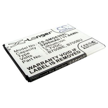 Samsung GT-I9200, Galaxy Mega 6.3 akku 3200 mAh