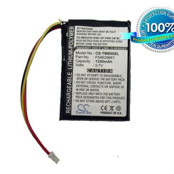 TomTom One Versio 1 akku 1350 mAh