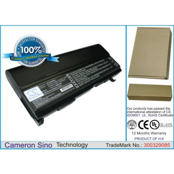 Toshiba Satellite M70-208, Satellite A100, PA3451U-1BRS, PABAS067 akku 6600 mAh