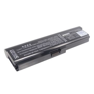 Toshiba Satellite L700 akku 6600 mAh - Musta