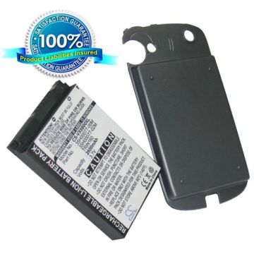 HTC P4000, Mogul, Titan 100, Titan 6800 Extended back cover akku 2600 mAh