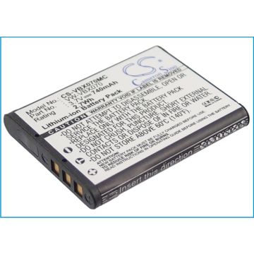 Panasonic VW-VBX070, VW-VBX070-W akku - 740 mAh