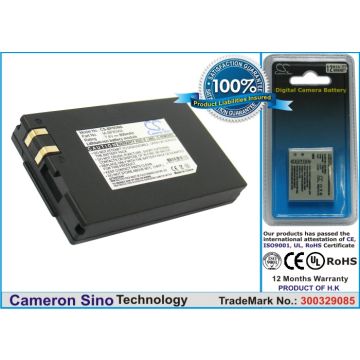 Samsung SLB-0837B, SLB-0837(B) yhteensopiva akku - 800 mAh