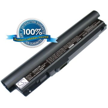 Sony VGP-BPL11, VGP-BPS11 akku 4400 mAh musta