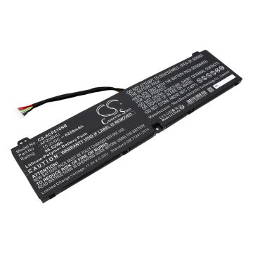 Acer kannettavan tietokoneen Predator Triton 500 SE PT516-52s-72FE / ConceptD 5 CN516-72G-787Y yhteensopiva akku 6350mAh
