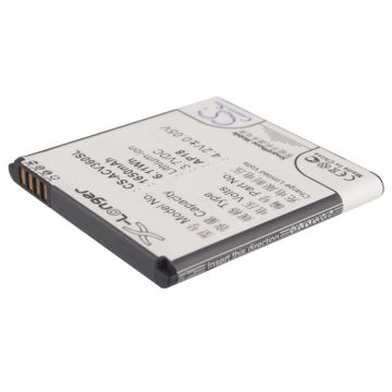 Acer puhelimen Liquid E1 / Liquid E1 Dou yhteensopiva akku 1650mAh