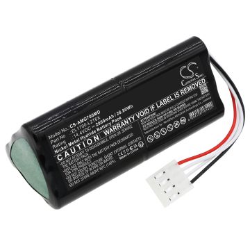 Amico lääketieteellisen laitteen GoLift 700 / EL1700-L2T6X yhteensopiva akku 2000mAh