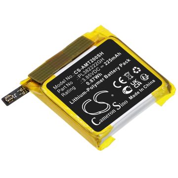 Amazfit älykellon POP / Bip U yhteensopiva akku 225mAh