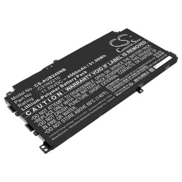 Asus kannettavan tietokoneen B2402CVA / B2402CVA-EB0248 yhteensopiva akku 4500mAh