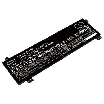 Asus kannettavan tietokoneen ROG Strix G15 G513IH-HN002 / ROG Strix G15 G513IH-HN002T yhteensopiva akku 3500mAh