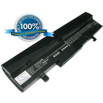Asus Eee PC 1005HA  1005PE  1005PE 1001HA  1101HA  R101 R105 R1001 R1005 akku 2200 mAh musta