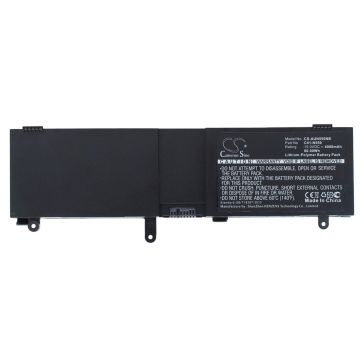 Asus N550, N550J, N550X47JS akku 4000 mAh