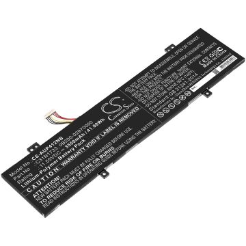 Asus kannettavan tietokoneen TP412FA / TP412FA-DB72T yhteensopiva akku 3550mAh
