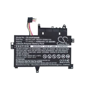 Asus Transformer Book Flip  TP500LN, Transformer Book Flip TP500LA, Transformer Book Flip TP500LB akku 4200 mAh