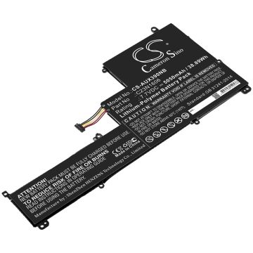Asus kannettavan tietokoneen UX390 / UX390U yhteensopiva akku 5050mAh