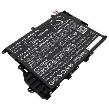 Asus kannettavan tietokoneen A420UA / A420UA-EK115T yhteensopiva akku 4900mAh