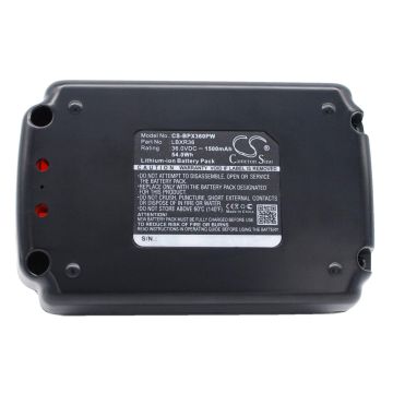 Black & Decker CST1200, CST800, LST136 Työkalun Akku