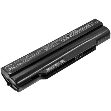Clevo kannettavan tietokoneen W230 / W230SD yhteensopiva akku 5200mAh