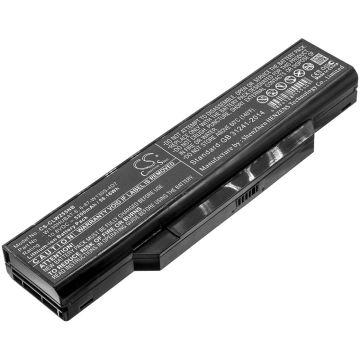 Clevo kannettavan tietokoneen W130EV / W130EW yhteensopiva akku 5200mAh