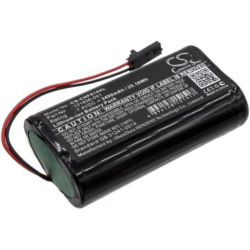 ComSonics tutkimuslaitteen 101610-DF / QAM Sniffer yhteensopiva akku 3400mAh