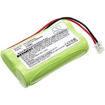 Universel langattoman puhelimen AA x 2 yhteensopiva akku 2000mAh
