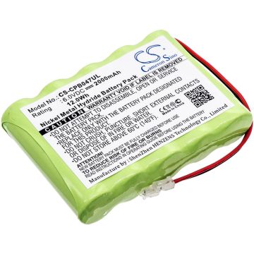 Universel langattoman puhelimen AA x 5 yhteensopiva akku 2000mAh