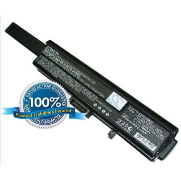Dell XPS M1530 akku, 6600 mAh Musta