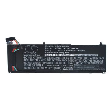 DELL Inspiron 11 3000, Inspiron 11 3135, Inspiron 11 3137 akku 4300 mAh