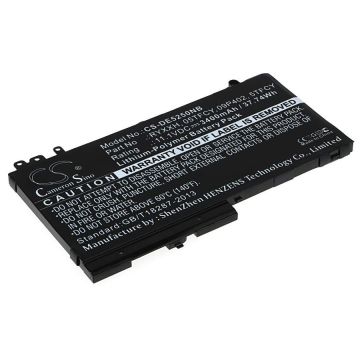 DELL Latitude 12 5000, Latitude 12 E5250 akku 3400 mAh