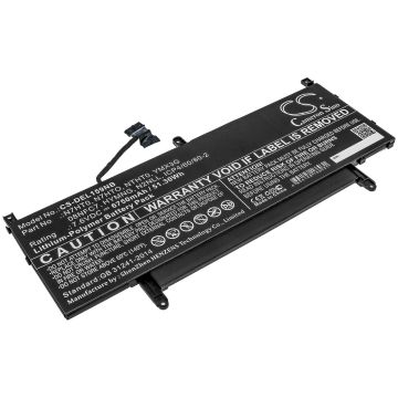 DELL kannettavan tietokoneen Latitude 15 9510 06DF2 / Latitude 15 9510 12NTW yhteensopiva akku 6750mAh